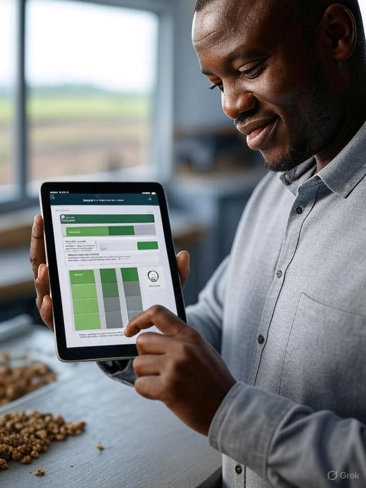 Team collaborating on a project